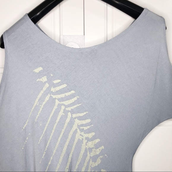 Seduction Small Women Grey Cold Shoulder Dress - Picture 5 of 8